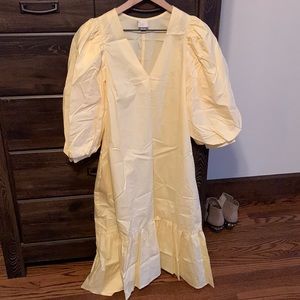 Women’s yellow dress